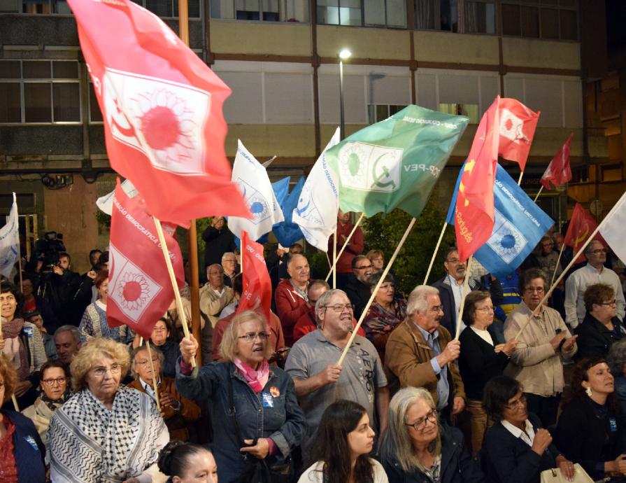 Comício CDU em Rio de Mouro