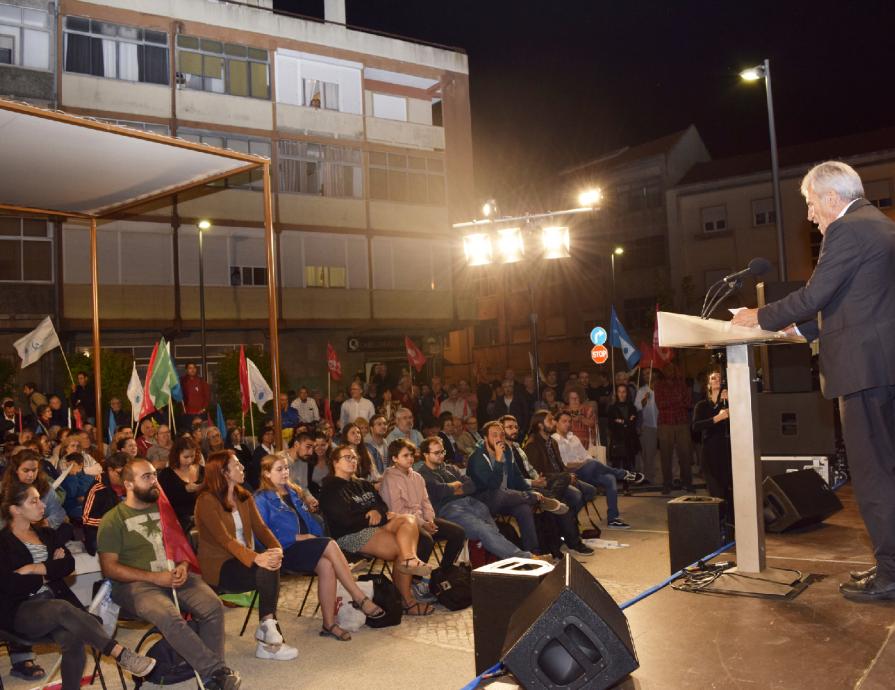 Comício CDU em Rio de Mouro