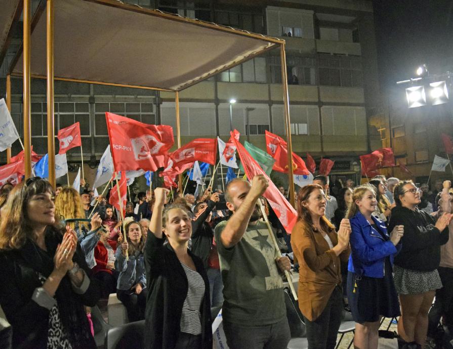 Comício CDU em Rio de Mouro
