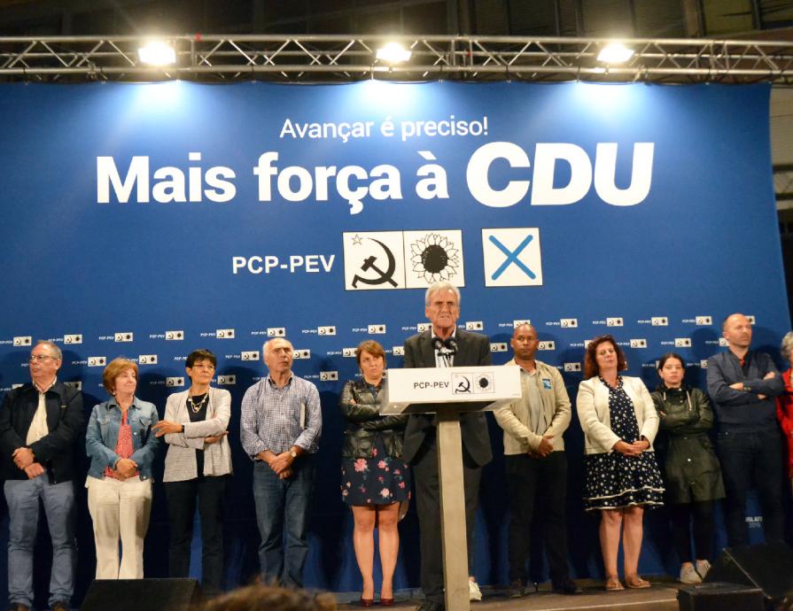 Comício CDU em Rio de Mouro