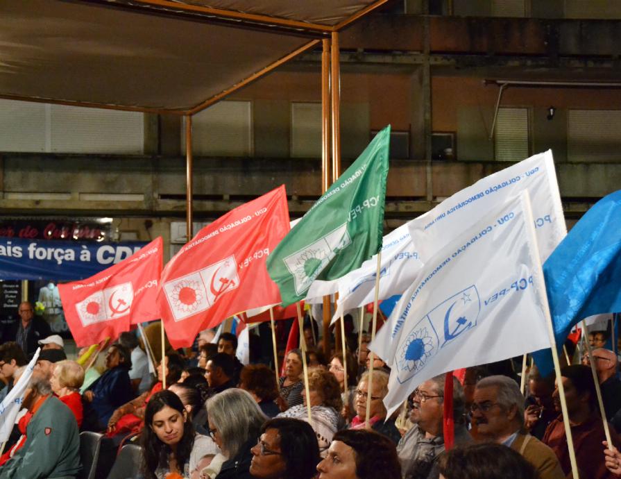 Comício CDU em Rio de Mouro