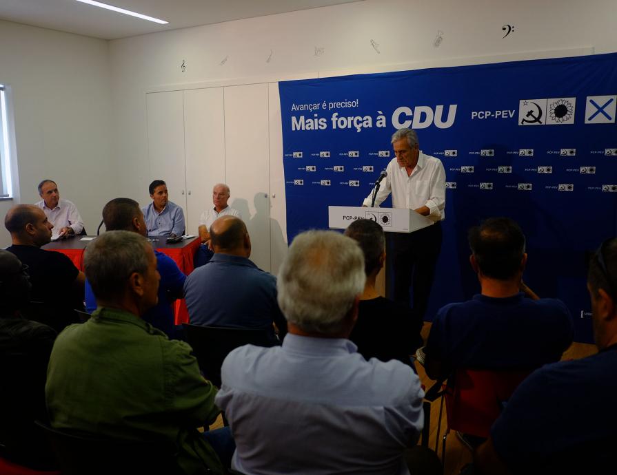 Almoço com trabalhadores da CM Seixal