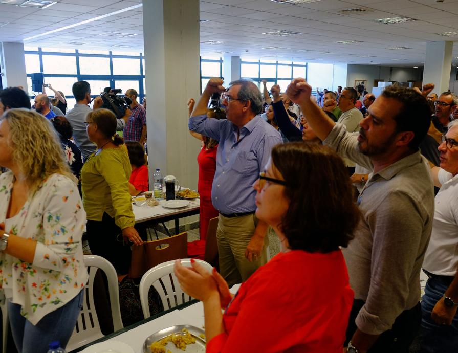 Almoço com trabalhadores da CM Seixal