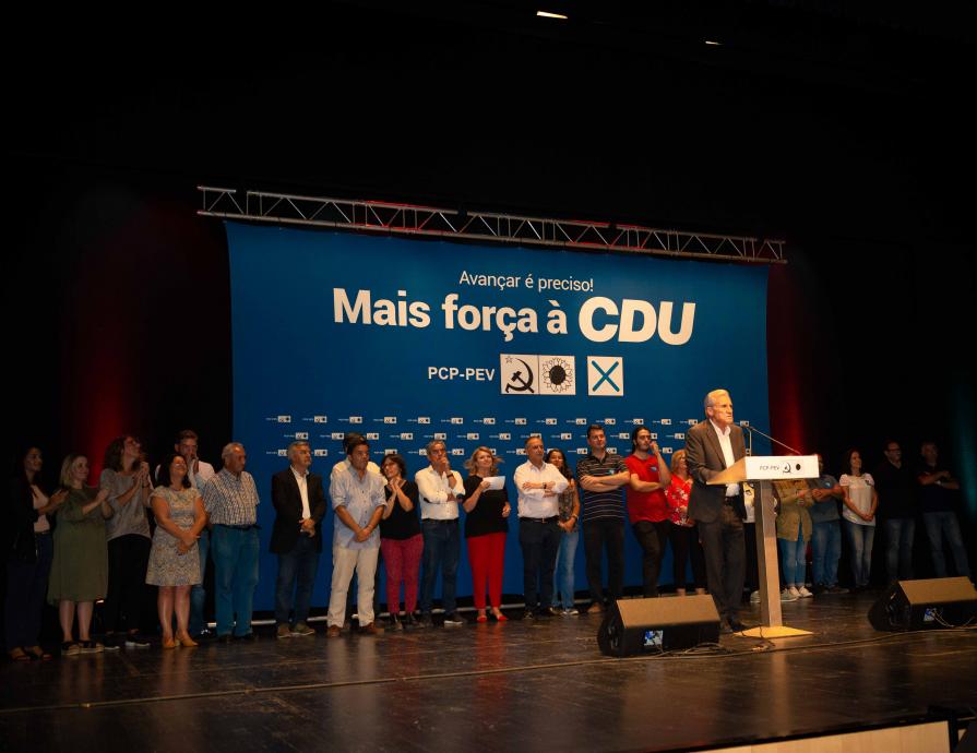 Comício em Setúbal