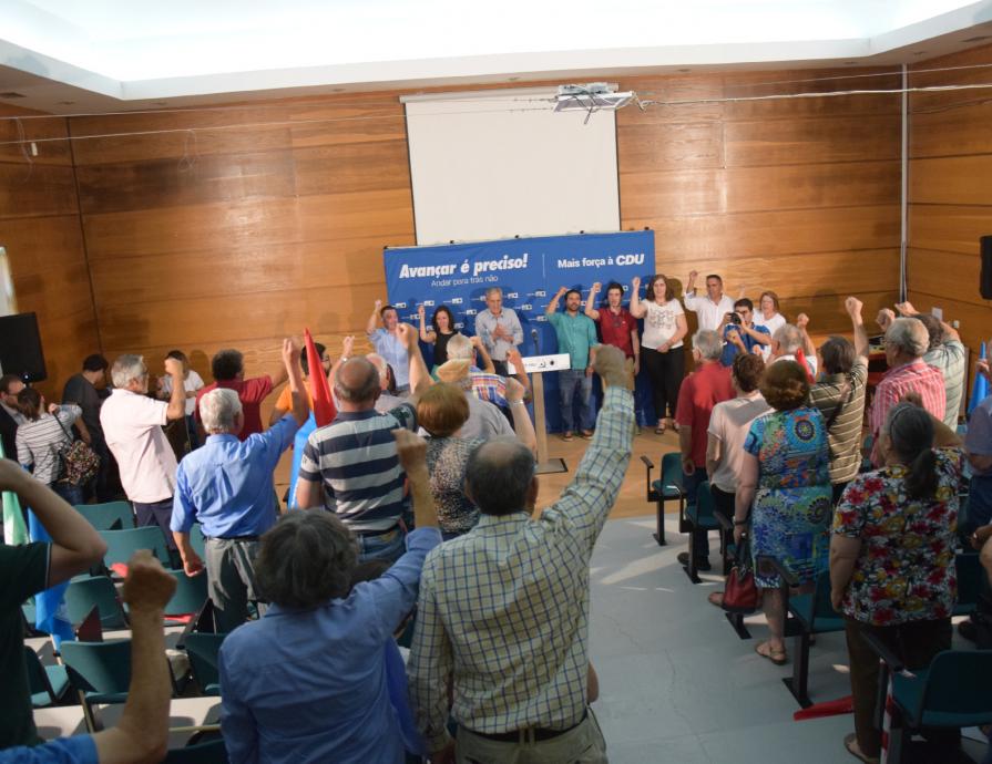 O projecto que a CDU transporta é dirigido a todos