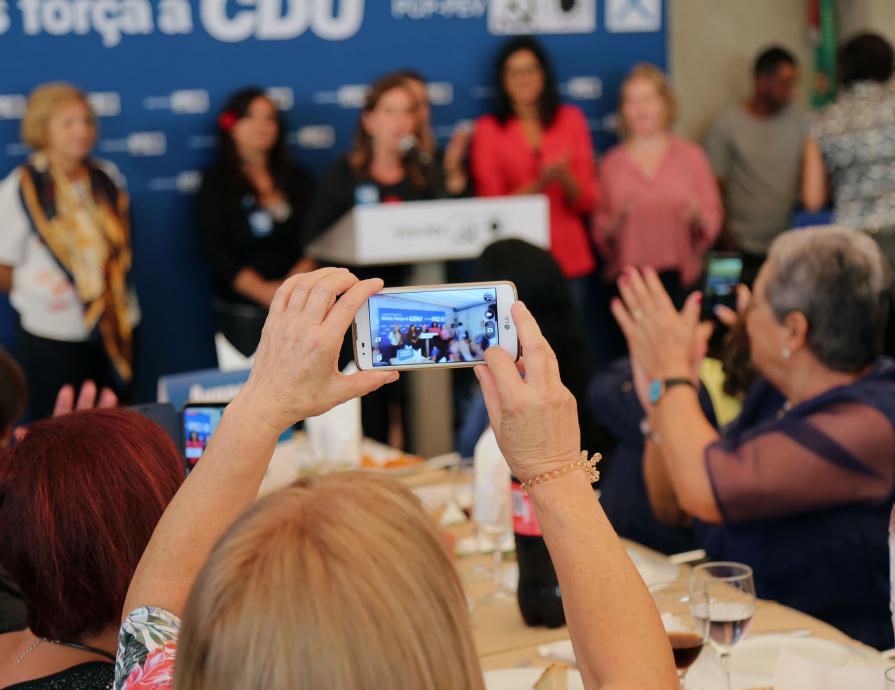 Almoço de mulheres com a CDU