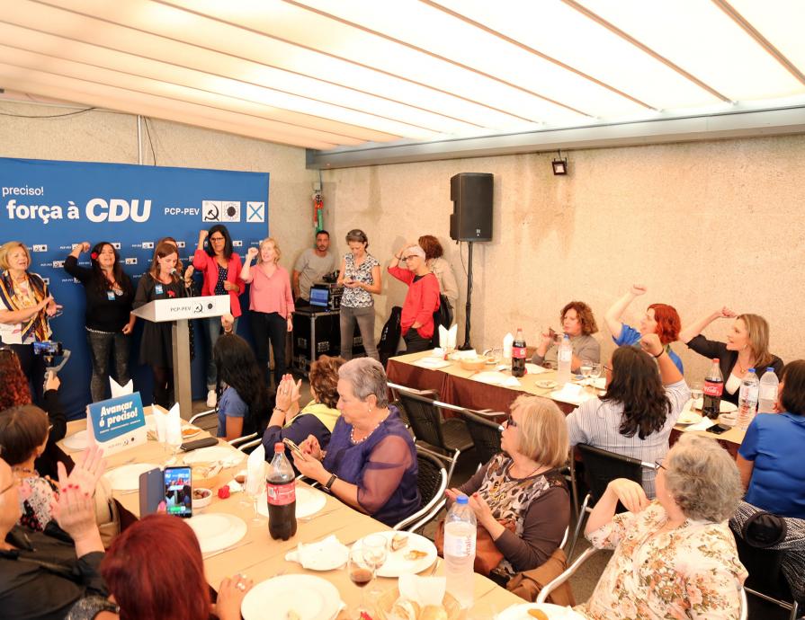 Almoço de mulheres com a CDU