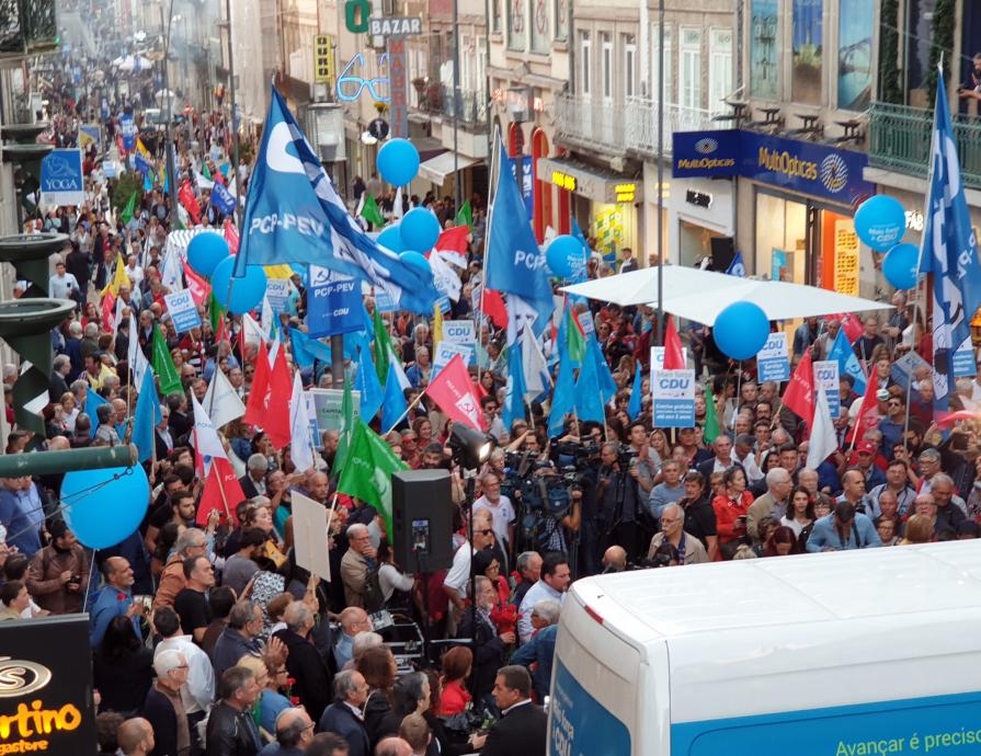 Arruada CDU no Porto
