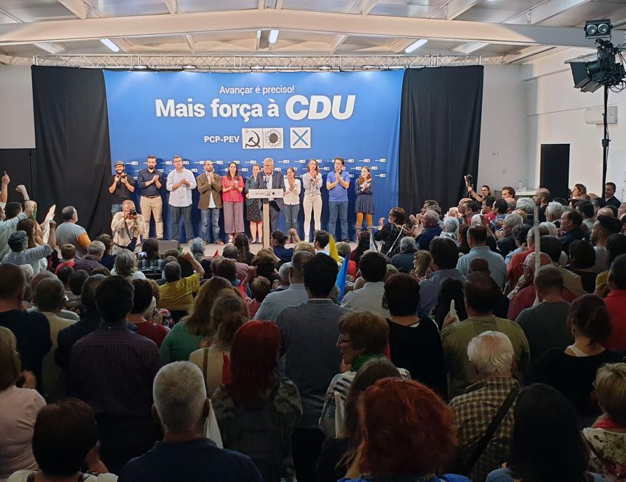 Comício em Braga