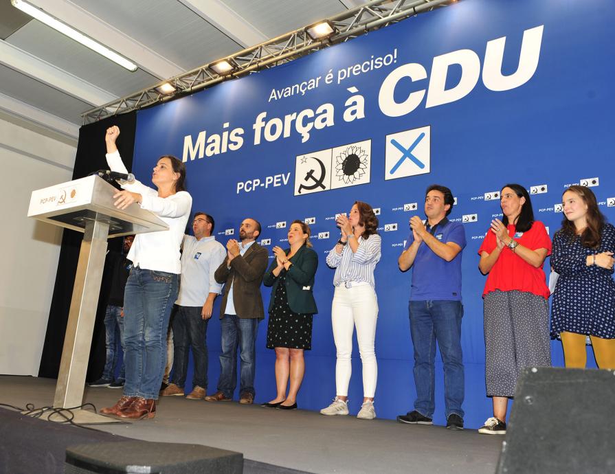Comício em Braga