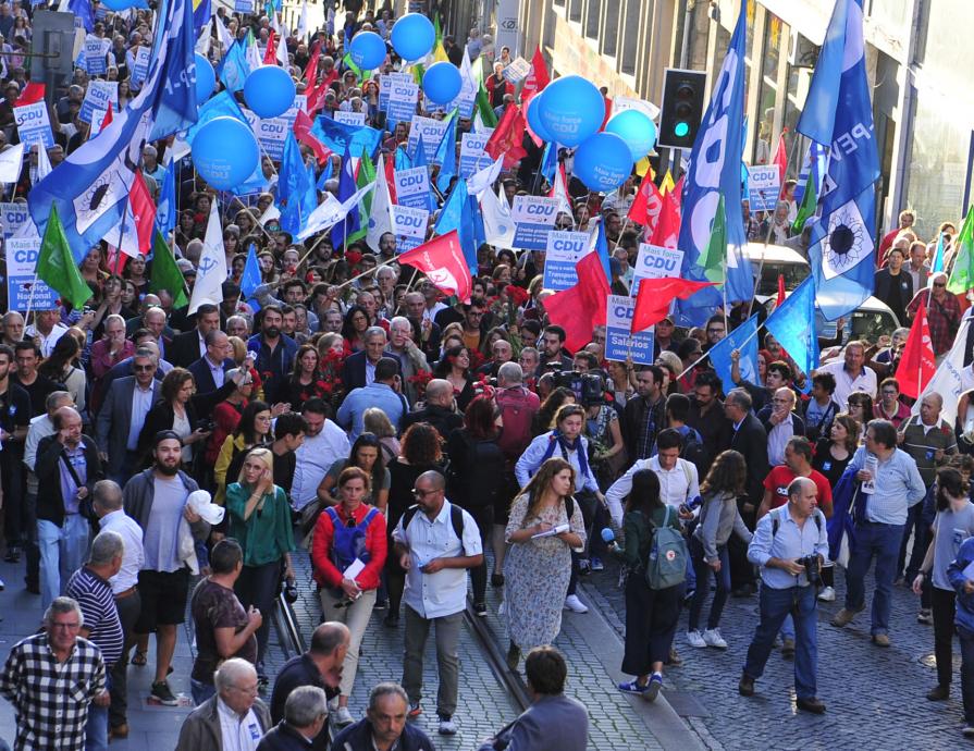 Arruada CDU no Porto