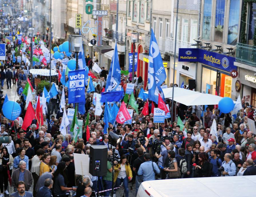 Arruada CDU no Porto