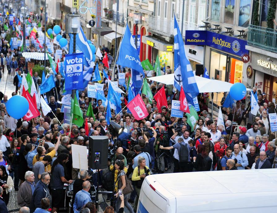 Arruada CDU no Porto