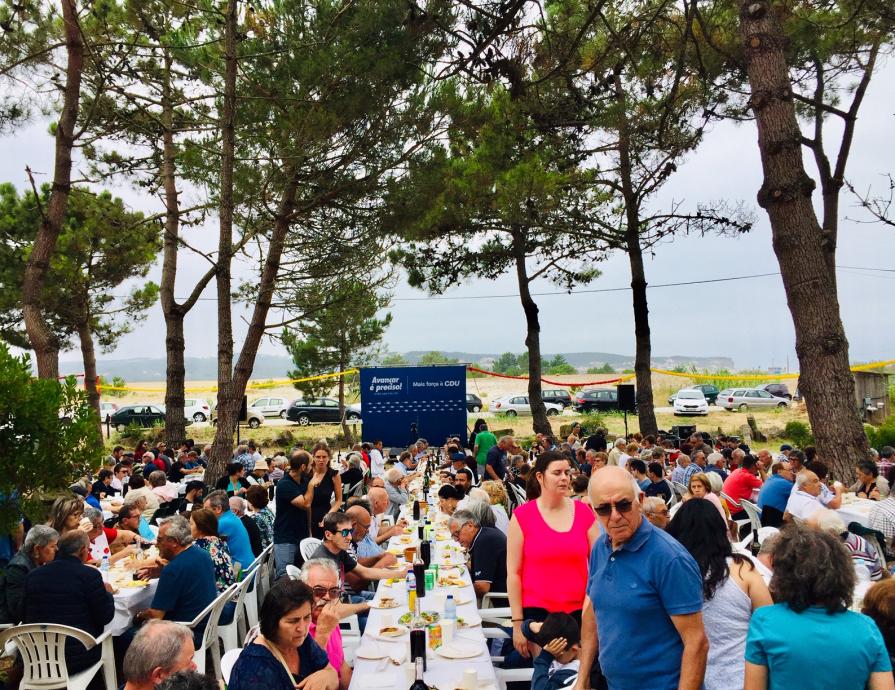 Festa de verão na Foz do Arelho