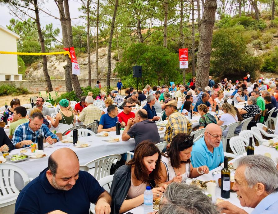 Festa de verão na Foz do Arelho