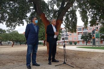 Visita à Escola Básica Zeca Afonso no Pinhal Novo