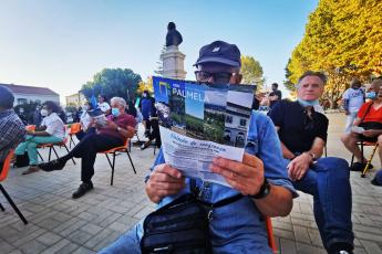 Encontro com a população, Pinhal Novo, Palmela