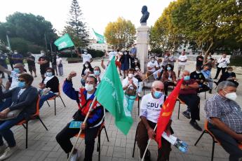 Encontro com a população, Pinhal Novo, Palmela