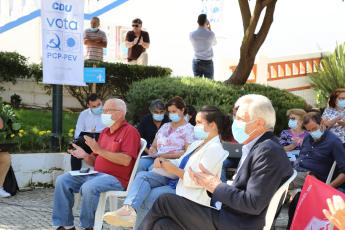 Encontro com a população em Odemira