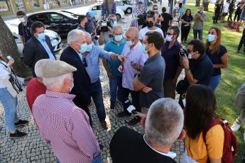 Encontro com a população em Sines