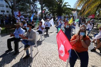 Encontro com a população em Sines