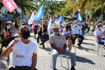 Encontro com a população em Sines