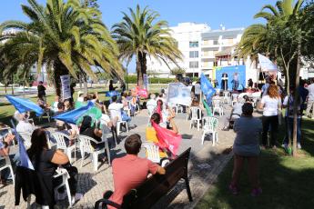 Encontro com a população em Sines