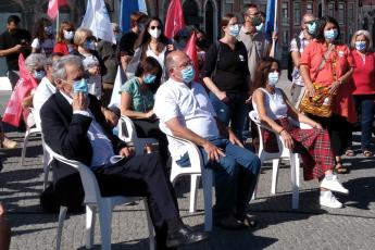 Encontro com a população em Oeiras