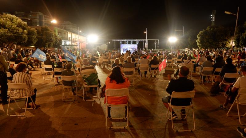 Sessão Pública «Futuro de confiança trabalho, honestidade e competência», Almada