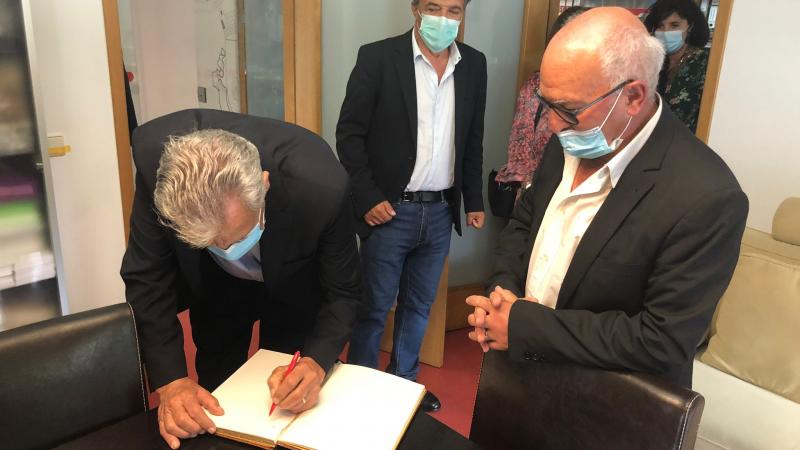 Visita a Parada de Todeia