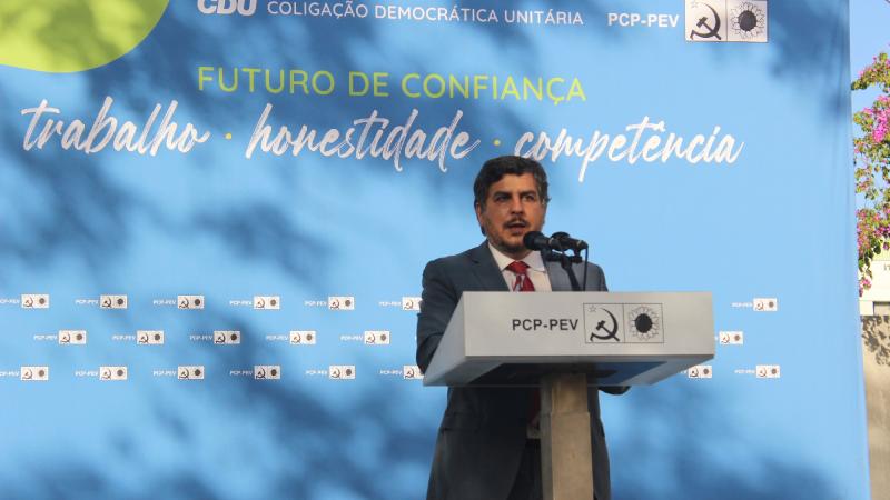 Apresentação da Candidatura da CDU à Presidência da Câmara Municipal e da Assembleia Municipal de Loures