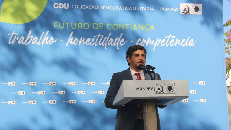 Apresentação da Candidatura da CDU à Presidência da Câmara Municipal e da Assembleia Municipal de Loures
