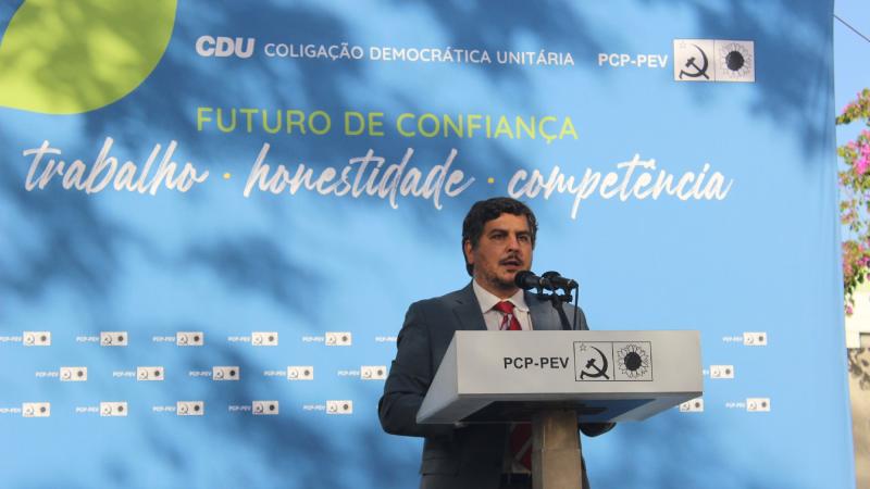 Apresentação da Candidatura da CDU à Presidência da Câmara Municipal e da Assembleia Municipal de Loures
