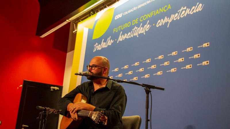 Comício CDU em Faro