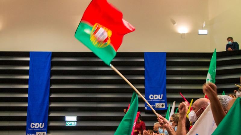 Comício CDU em Faro