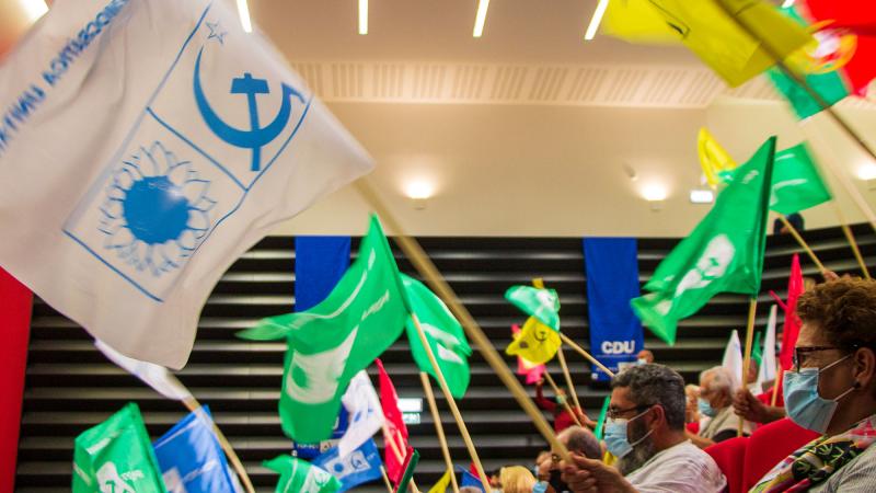 Comício CDU em Faro