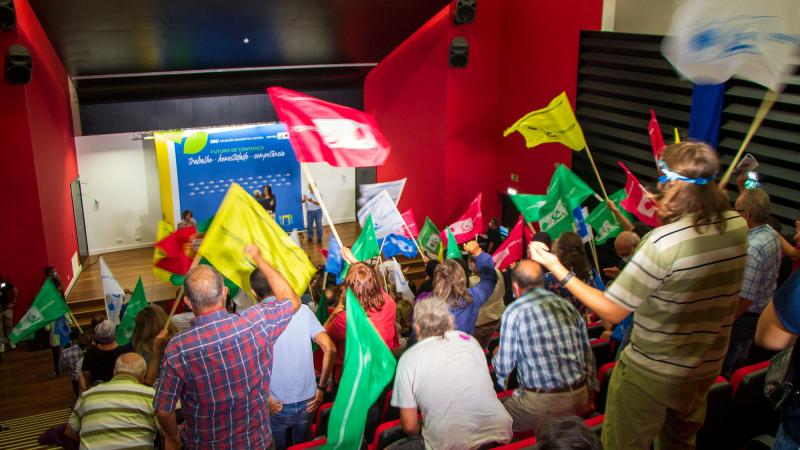 Comício CDU em Faro