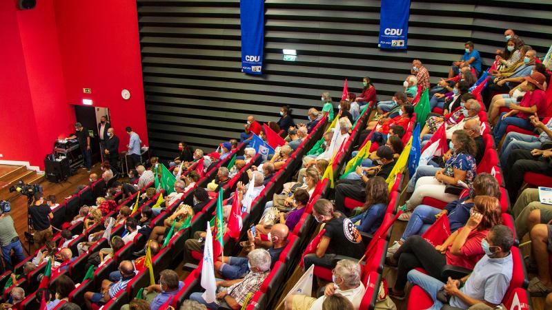 Comício CDU em Faro