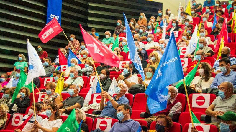 Comício CDU em Faro