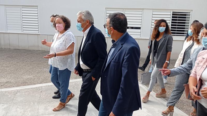 Visita à Escola Básica Zeca Afonso no Pinhal Novo