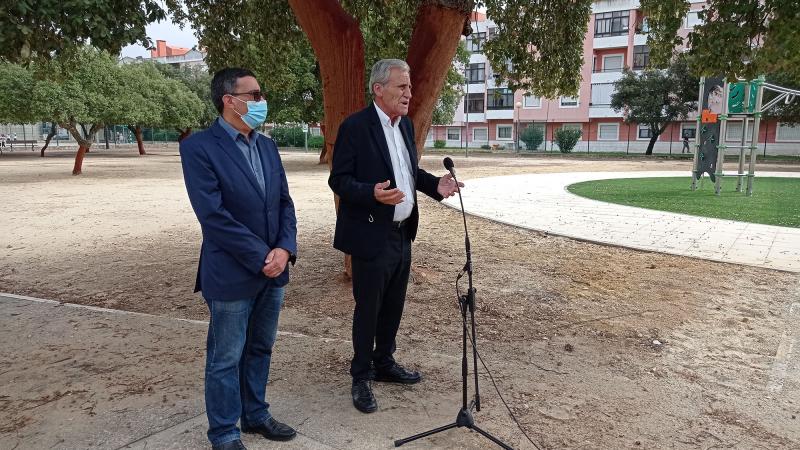 Visita à Escola Básica Zeca Afonso no Pinhal Novo