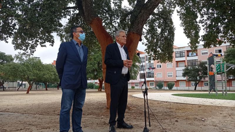 Visita à Escola Básica Zeca Afonso no Pinhal Novo