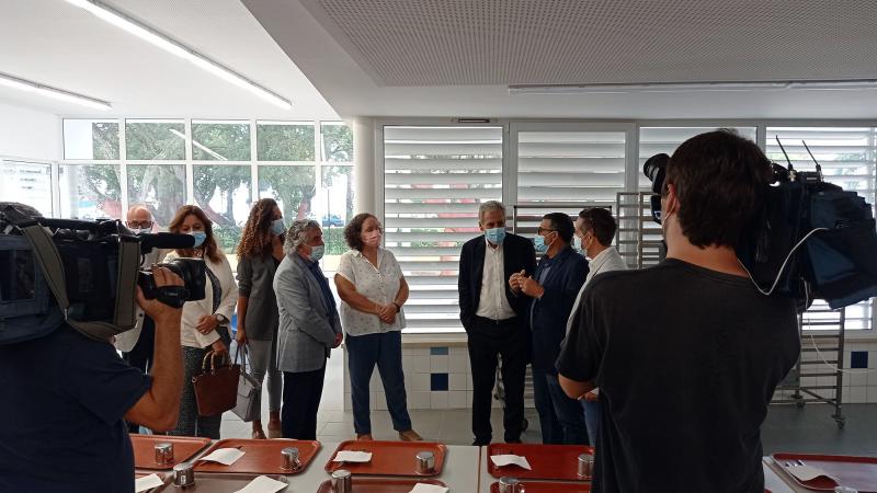 Visita à Escola Básica Zeca Afonso no Pinhal Novo