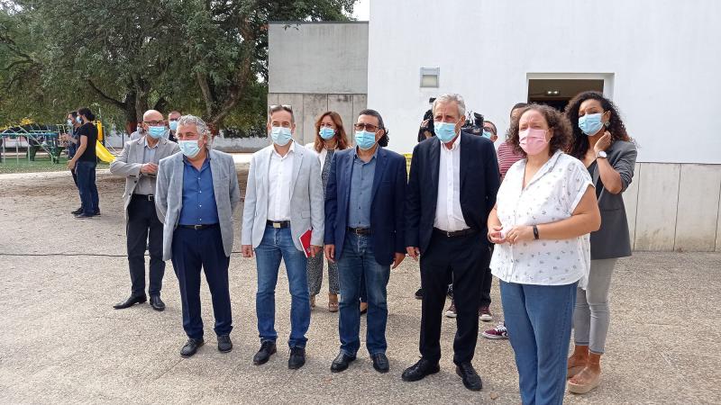 Visita à Escola Básica Zeca Afonso no Pinhal Novo