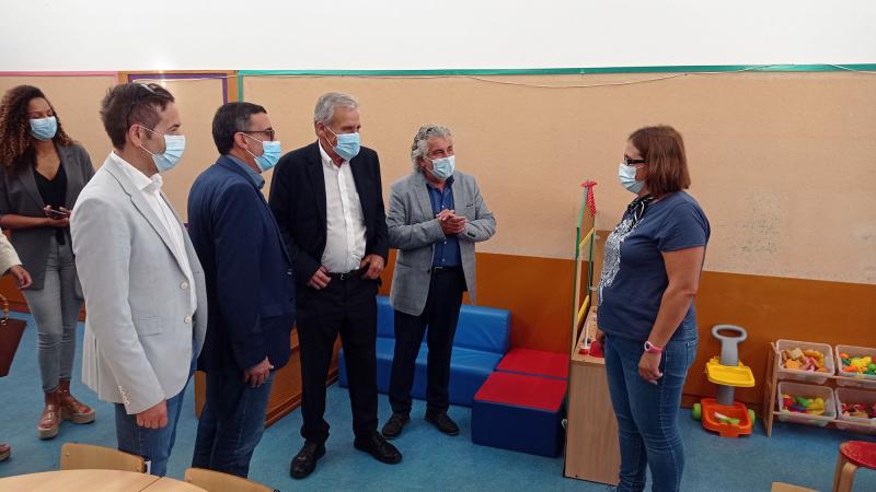 Visita à Escola Básica Zeca Afonso no Pinhal Novo