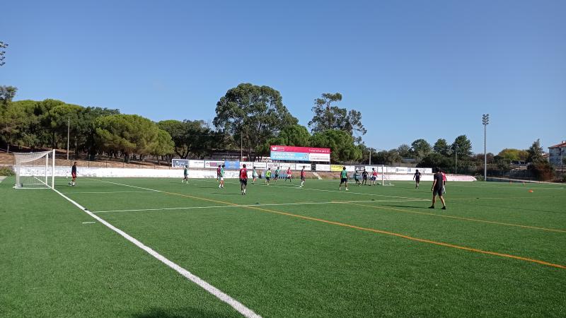 Visita ao centro de treinos do Amora Futebol Clube