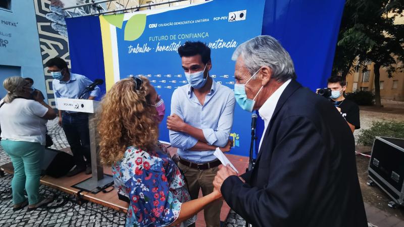 Comício «Pelo direito à cidade», Lisboa