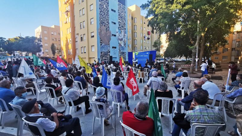 Comício «Pelo direito à cidade», Lisboa