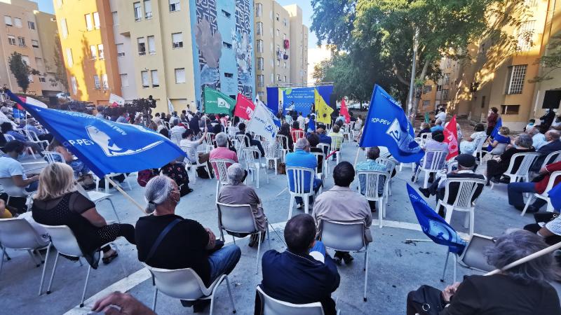 Comício «Pelo direito à cidade», Lisboa