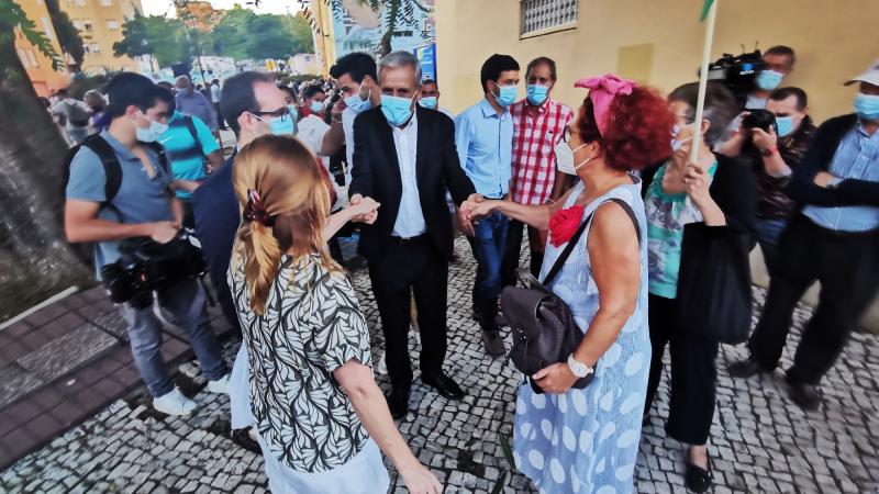 Comício «Pelo direito à cidade», Lisboa